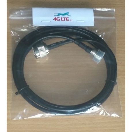 Cable ensamblado N macho a N hembra
