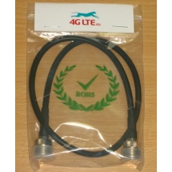Cable ensamblado N hembra a N hembra
