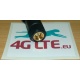 4G/LTE Terminal antenne RP-SMA mâle 3 dBi