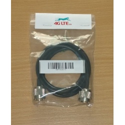 Cable ensamblado N macho a N macho
