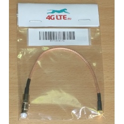 Cable Assembly Right Angle MCX Male to FME Female