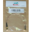 Cable Assembly Right Angle MCX Male to SMB Female