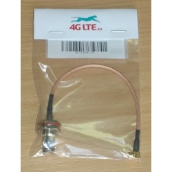 Cable Assembly TNC Female to MCX Right Angle Male