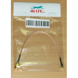 Cable ensamblado SMA macho ángulo recto MMCX macho
