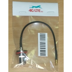 Cable Assembly Straight MCX Male to N Bulkhead Female
