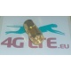 SMA macho a RP-SMA adaptador macho conector de RF 