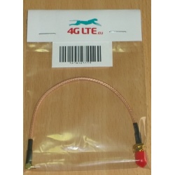 Cable Assembly RP SMA Female to Right Angle MMCX Male