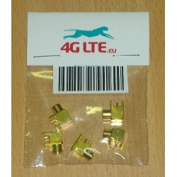 Paquete de 5 x MCX R / hembra para PCB