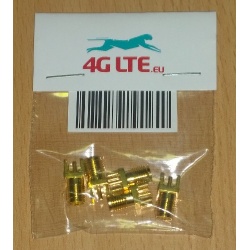 Packung mit 5 x SMA weiblich Board Mount HF-Anschluss