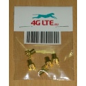 Pack of 5 x MCX straight mount PCB