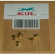 Pack of 5 x MMCX PCB Mount R/A