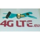 5xConectador del RF MCX_male_ra_cable