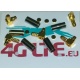 SISTEMA de conectador del RF x 5 MMCX_male_rf_cable