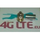 Un conjunto de 5 x RF conector SMA macho cable