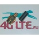 Un conjunto de 5 x RF conector SMA macho cable