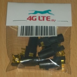 Un conjunto de 5 x RF conector FAKRA-A-PCB