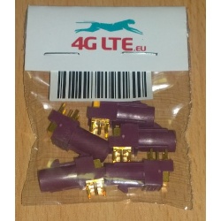 Un conjunto de 5 x RF conector FAKRA-D-PCB