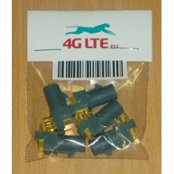 Un conjunto de 5 x RF conector FAKRA-G-PCB