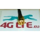 Antenne Mobile 3 G 3dBi antenne RP-SMA mâle