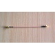 Cable coaxial RG178, RP SMA hembra a ángulo recto MCX Hombre, 15 cm
