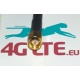 1m - SMA maschio a SMA femmina RG58 - bianco