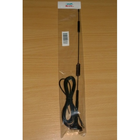 4G LTE metallo filo Antenna 7dBi con TS-9 fine