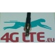 4G LTE métal fil antenne 7dBi avec TS-9 fin