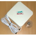 4G LTE dual, quadrato forma Antenna 7dBi con fine di CRC-9 (TS-5) x 2