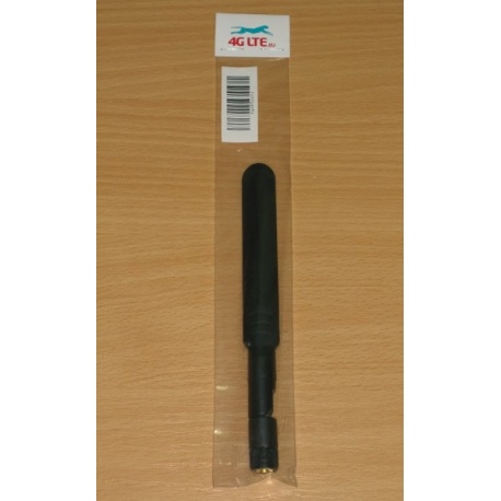 4 antenna di G LTE plastica SMA maschio con guadagno: 7dBi - nero