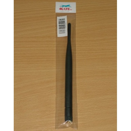4 G LTE plastica SMA maschio Router antenna con guadagno: 7dBi - nero