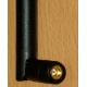 4 G LTE plastica SMA maschio Router antenna con guadagno: 7dBi - nero