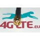 3m - SMA-Stecker auf SMA Buchse RG58 - weiß