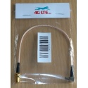 RP-SMA Female to TS-9 Male Right Angle - Coaxial Cable RG316