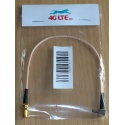 RP-SMA hembra a macho Angulo de derecho TS-9 - Cable Coaxial RG316
