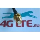 SMA Female, CRC 9 männlich rechten Winkel - low Loss Kabel RG316