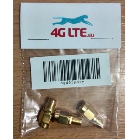 Un SET di 3 x SMA RP SMA adattatore maschio femmina