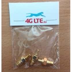 A SET of 3 x SMA F/MCX RF Connector adaptor