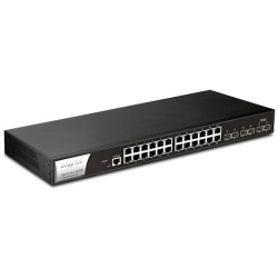 VigorSwitch P-2261 PoE + Gigabit-Ethernet-Switch Layer 2, PoE mit 24 ports