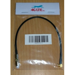 Cable Assembly Right Angle MCX Male to FME Female-black cable