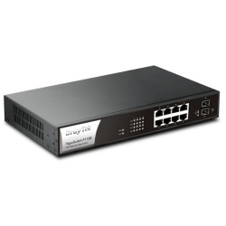 VigorSwitch P1100 8 + 2 puertos PoE + Gigabit Smart Switch