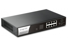 VigorSwitch P1100 8 + 2 puertos PoE + Gigabit Smart Switch
