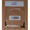 RG316 SMA FEMMINA a CRC9 ANGOLO MASCHIO cavo coassiale RF