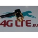 RG316 SMA FEMMINA a CRC9 ANGOLO MASCHIO cavo coassiale RF