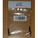 Pigtail bassa perdita RG316 20cm cavo SMA femmina (pin maschio) CRC
