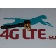 Cable Assembly N Type to MCX Male Right Angle gold