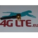 Cavo Assembly N tipo ad angolo retto maschio MCX oro