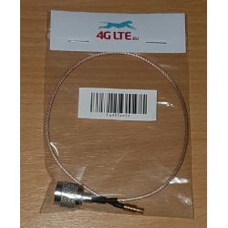 Cable de montaje TNC M-MCX M recto 30cm