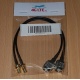 Un paio di RP TNC maschio a RP SMA femmina cavo Assembly Connector
