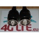 Une paire de RP TNC mâle vers RP SMA femelle Cable Assembly connecteur
