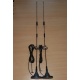 Un par de 4 G LTE Omni antena SMA macho 6dBi